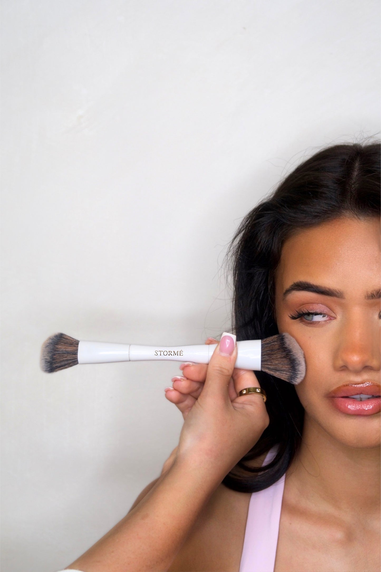 STORMÈ Dual-Ended Foundation and Face Brush